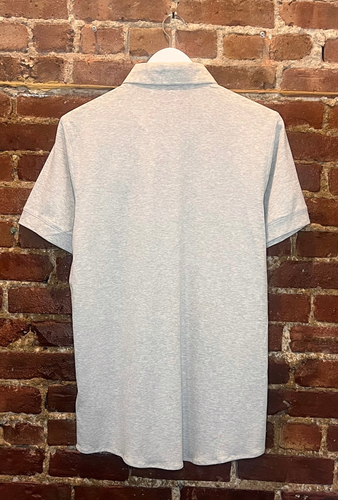 Raffi Grey Cotton Button Down
