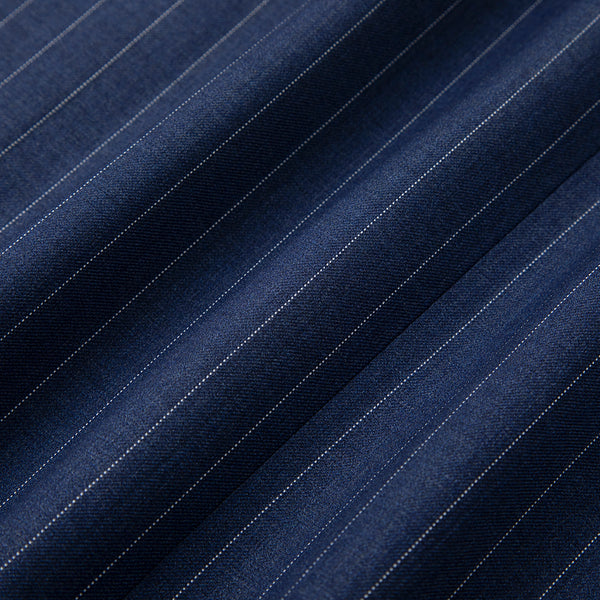 Oran Tailored Executive Blue Pinstripe Suit – Sharp & Refined