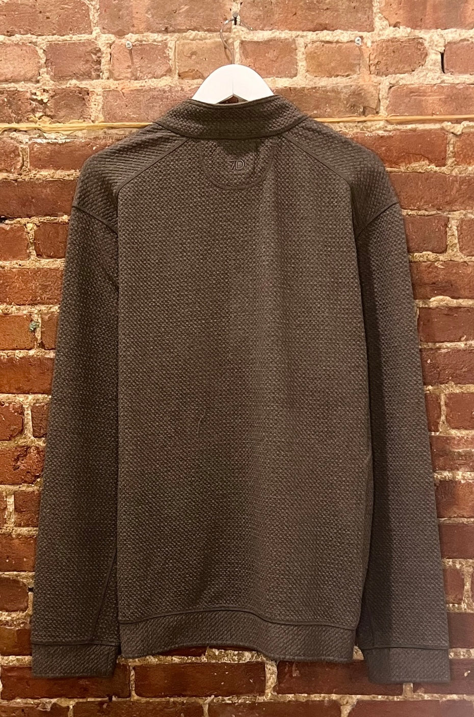 7Diamonds Earth Green Performance Quarter Zip