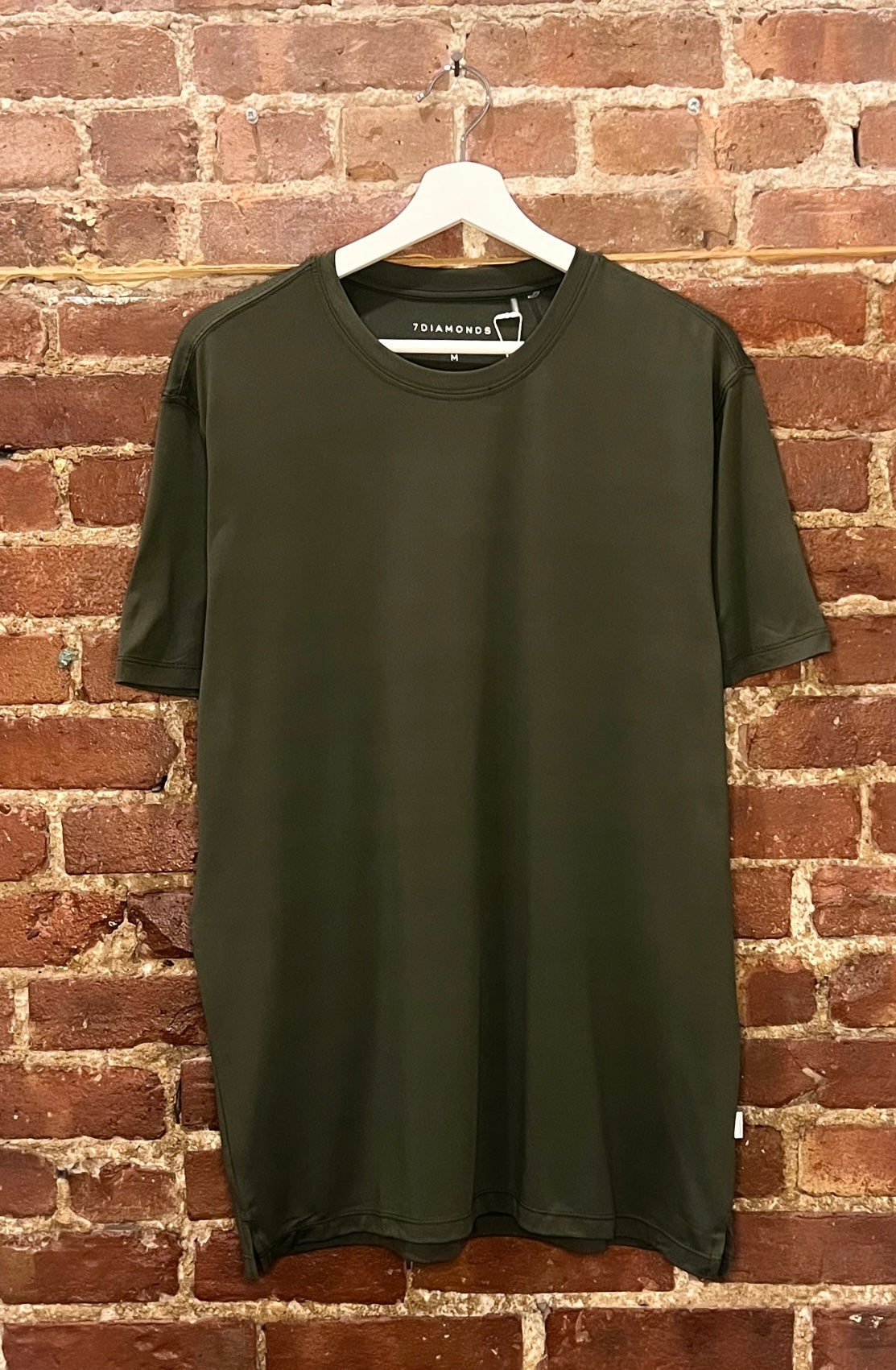 7Diamonds Olive Core Crew Tee