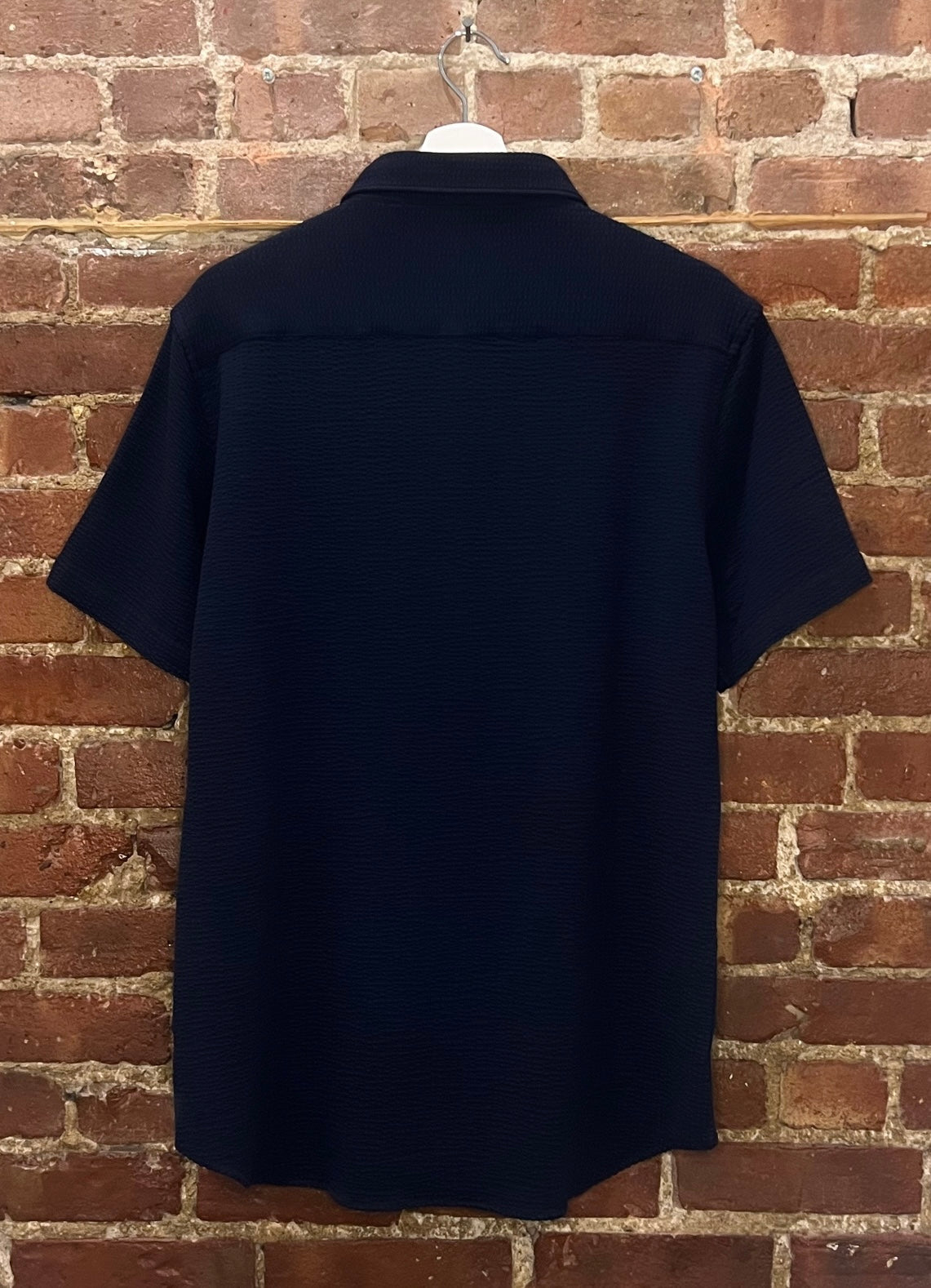 7Diamonds Navy 4Stretch Button Down