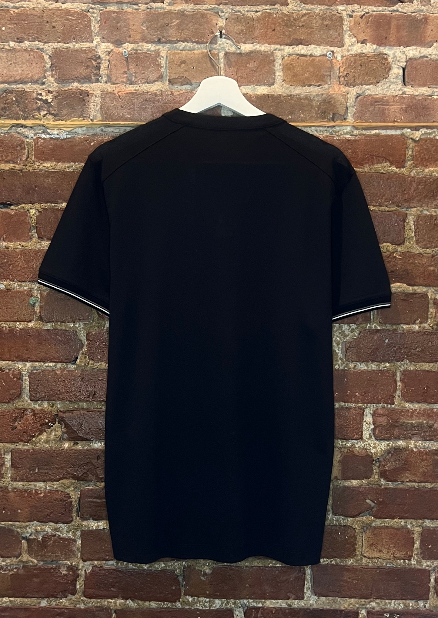 Raffi Black/White Trim Polo