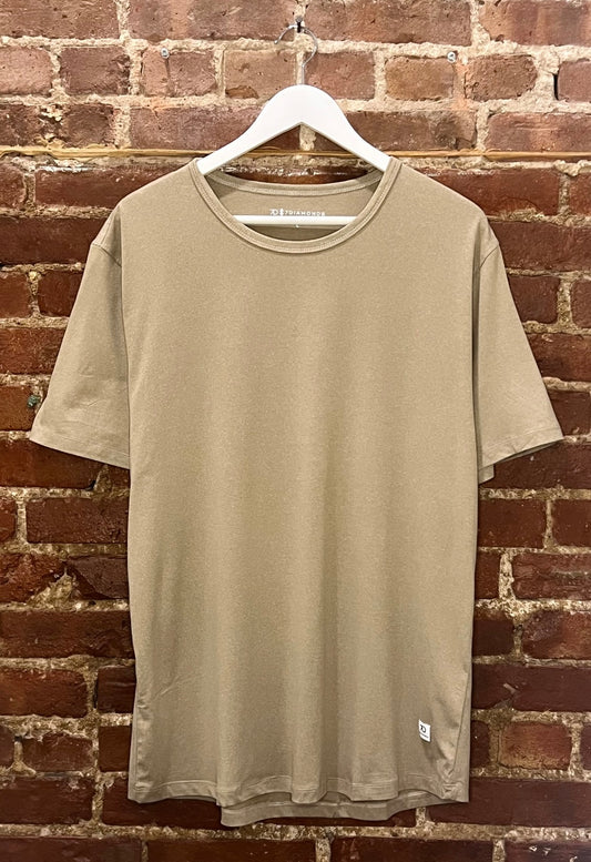7Diamonds Tan/Sand Core Crew Tee