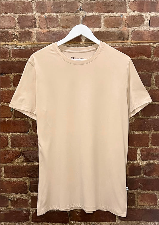 7Diamonds Beige Core Crew Tee