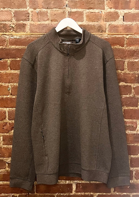 7Diamonds Earth Green Performance Quarter Zip