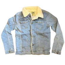 Load image into Gallery viewer, Denim Shearling Jacket
