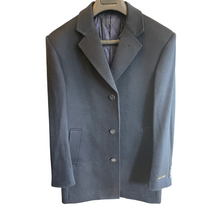 Load image into Gallery viewer, Italian Overcoat wool/cashmere - Navy
