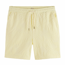 Load image into Gallery viewer, Printed Jacquard Shorts - Yellow
