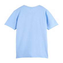 Load image into Gallery viewer, Raw Edge T-Shirt - Sea Blue
