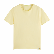Load image into Gallery viewer, Raw Edge T-Shirt - Yellow
