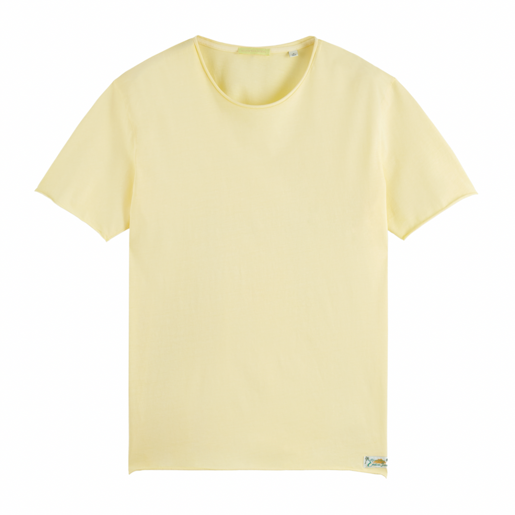 Raw Edge T-Shirt - Yellow