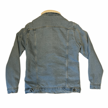 Load image into Gallery viewer, Sherpa Denim Jacket - Indigo Wash
